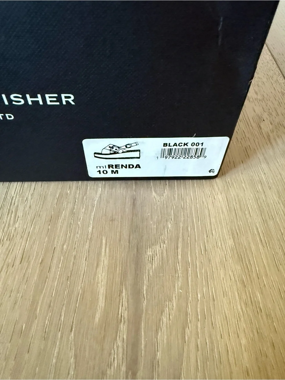 Marc Fisher Black Platform Slingback Sandals with Buckle Accent